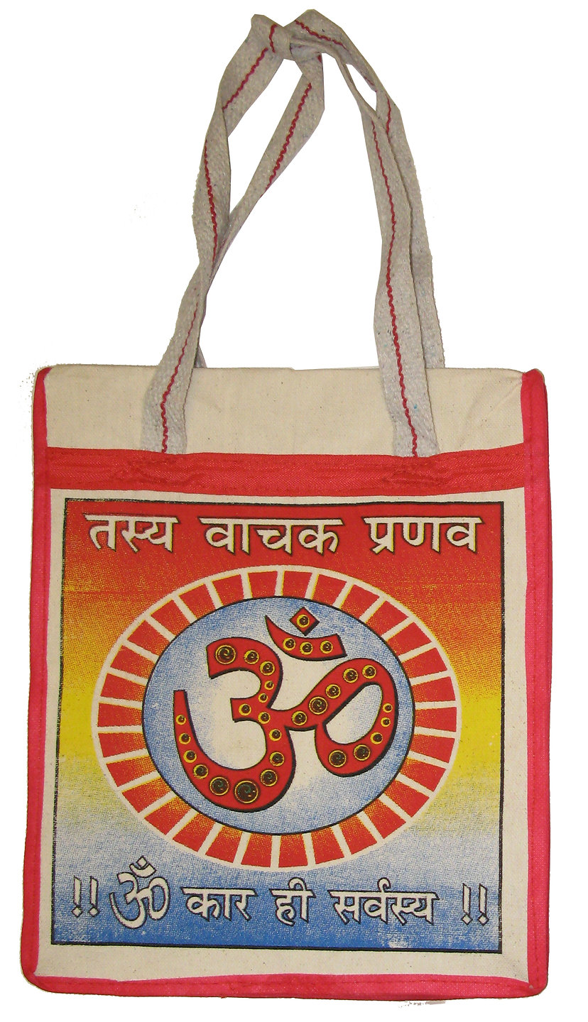 OM Cotton Bag With Zip