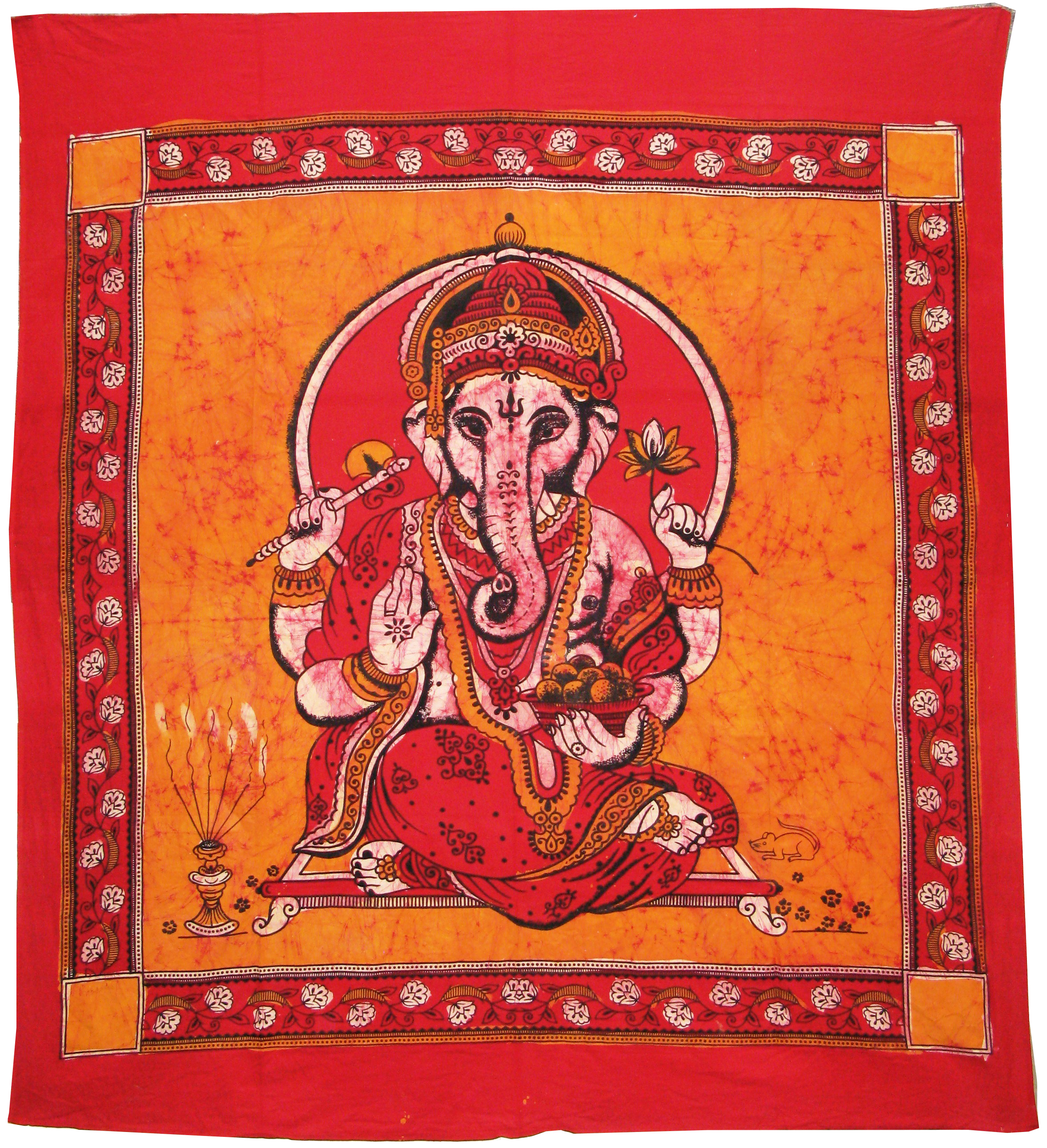 Batik Ganesha Bed Cover