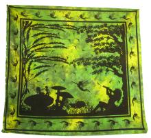 Green Faerie Bed Cover