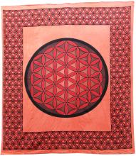 Bed Cover FLOWER OF LIFE Design