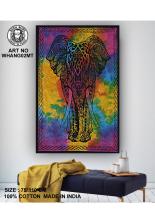 Multicoloured Wall Hanging Big Elephant Design